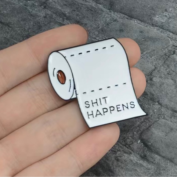 Pin - “Shit Happens” - Picture 1 of 6